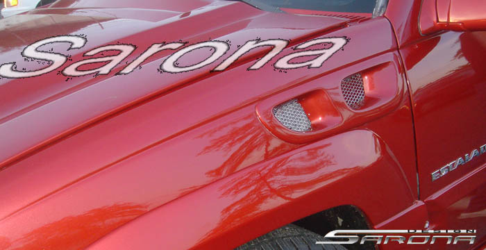 Custom Chevy Tahoe Fenders  SUV/SAV/Crossover Side Vents (1992 - 1999) - $195.00 (Manufacturer Sarona, Part #CH-002-ST)